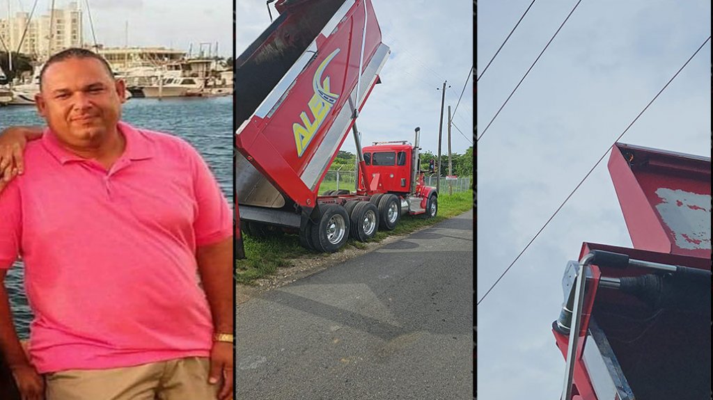  Video: Identifican camionero que murió electrocutado en Arecibo 