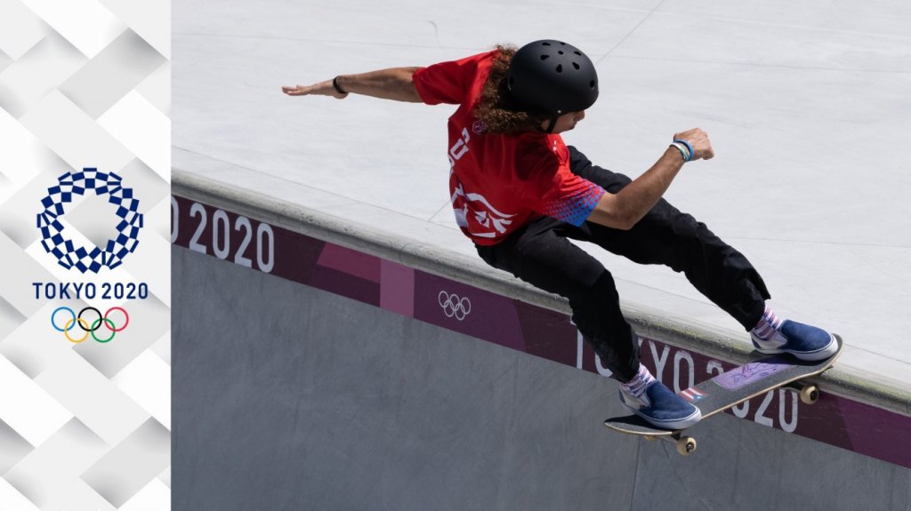  Steven Piñeiro sexto en el skateboarding park de Tokio 2020 