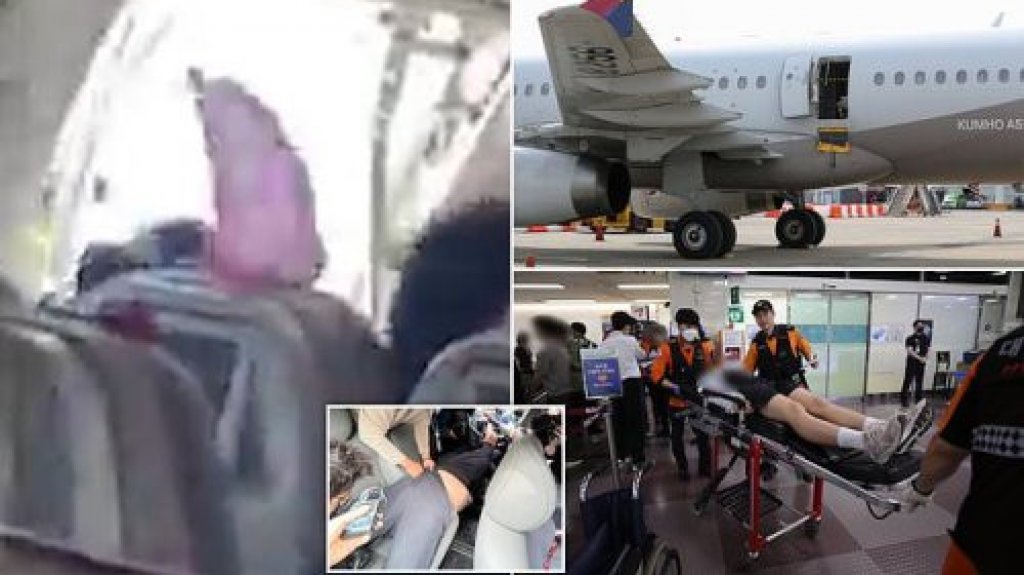  Video:“Caos en pleno vuelo“ Pasajero abre puerta de emergencia y provoca heridas a 12 personas 