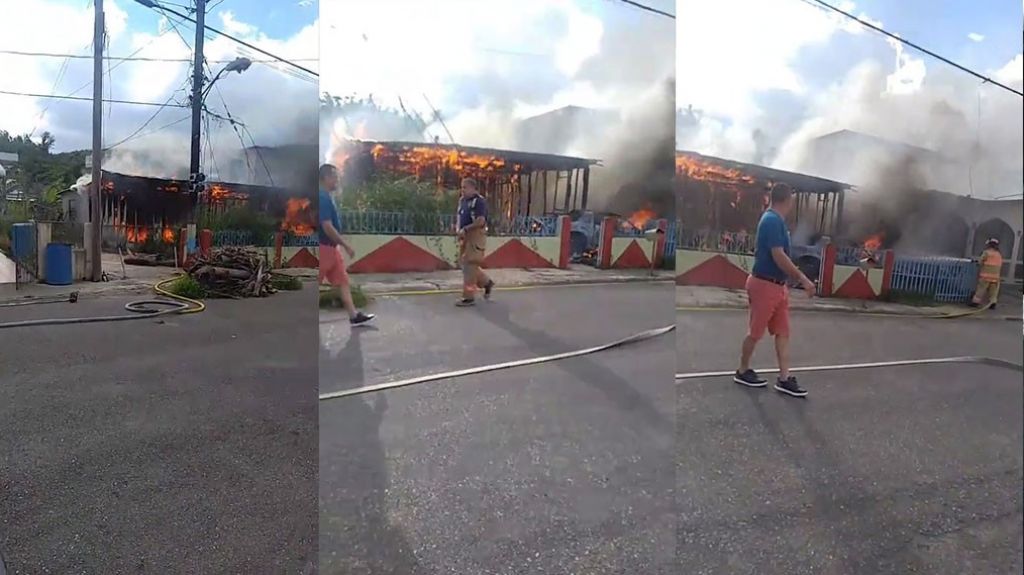  Video: Se quema la casa de “Pachin” en Utuado 