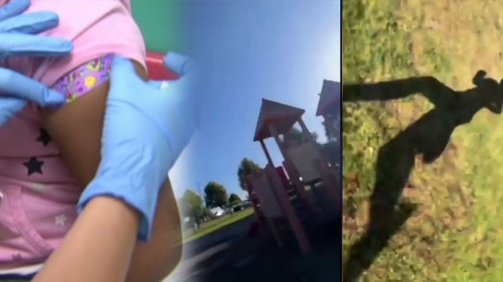  VIDEO: Una niña que jugaba en un parque capturó los momentos escalofriantes y aterradores cuando comenzó un tiroteo en California 