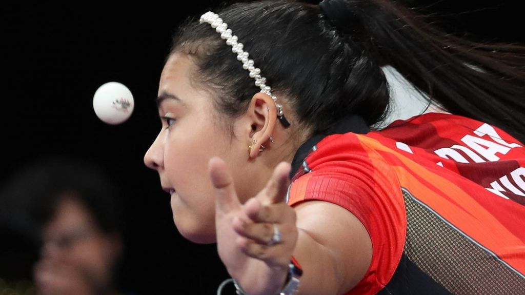  Adriana Díaz debutará contra la brasileña Yamada en la Copa ITTF Panamericana 