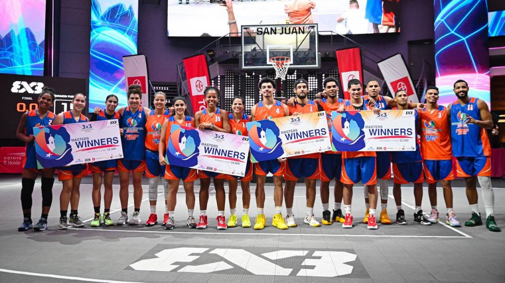  Equipos boricuas conquistan la Copa del Caribe 3×3 FIBA América 