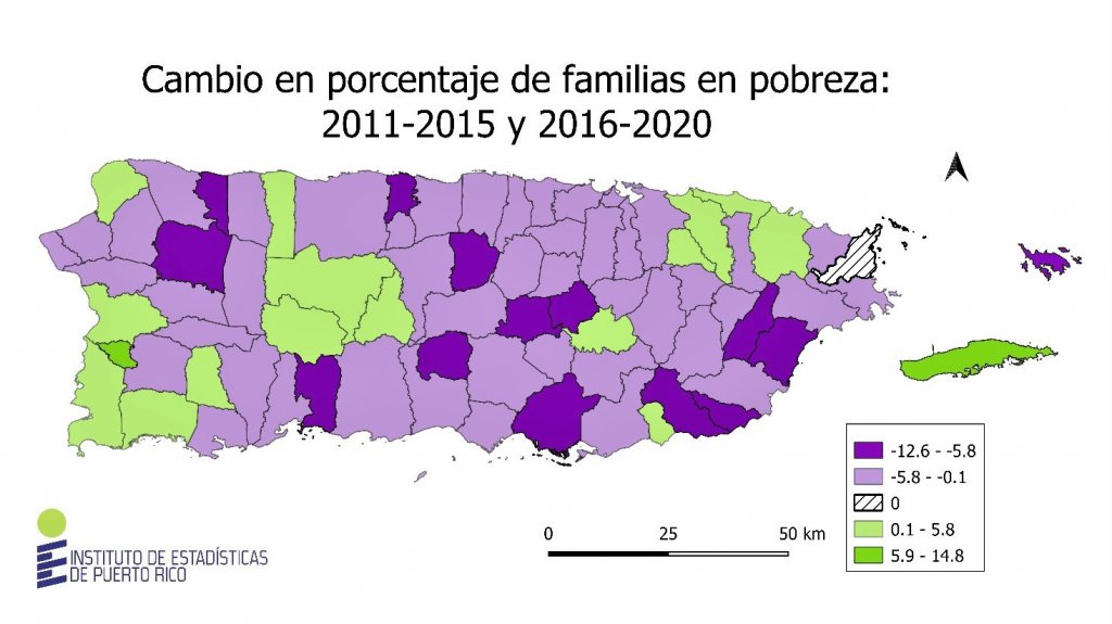  Instituto de Estadísticas destaca disminución del porcentaje de familias en pobreza en la isla 