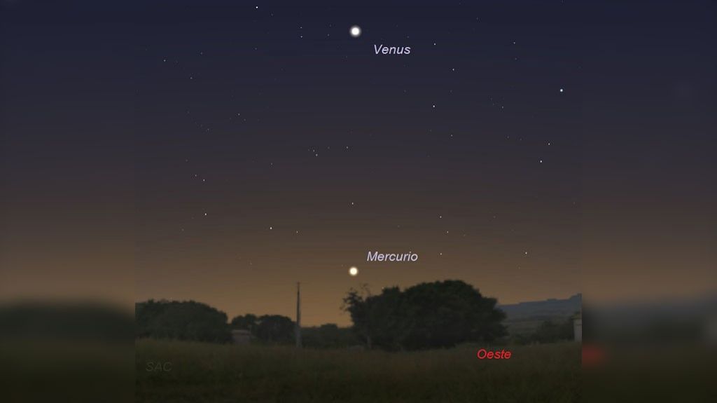  Visible el planeta Mercurio temprano en estas noches 