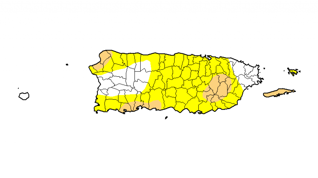  Aumento significativo en el nivel de sequía en Puerto Rico 