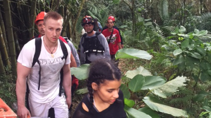 Sanos y salvos turistas que se perdieron en zona boscosa del Yunque