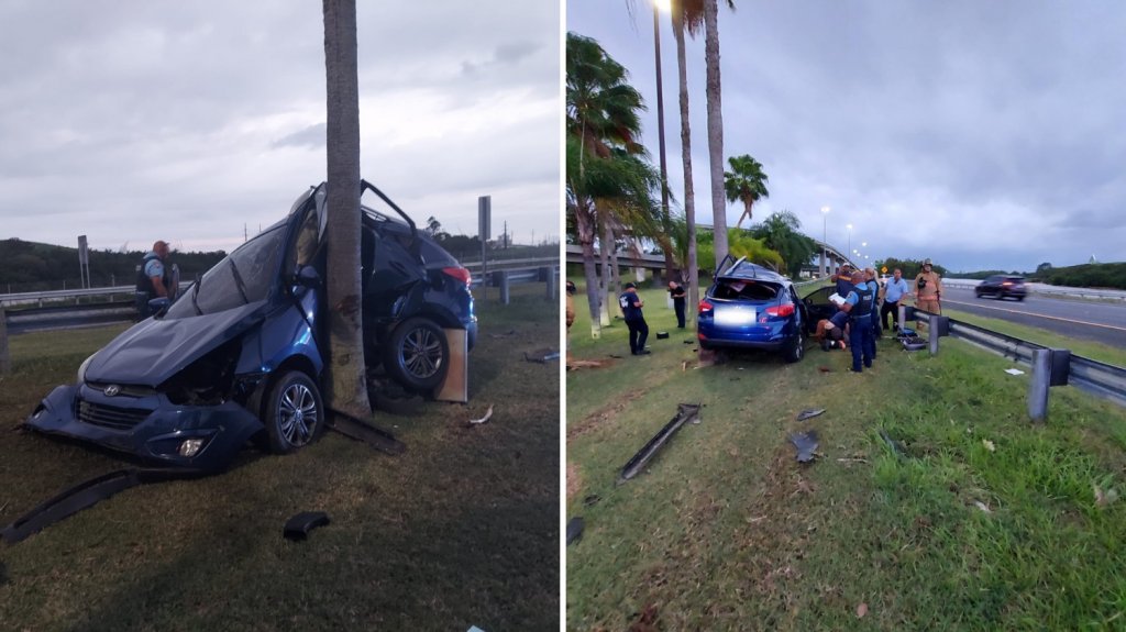  Aparatoso accidente en la PR-22 en San Juan 