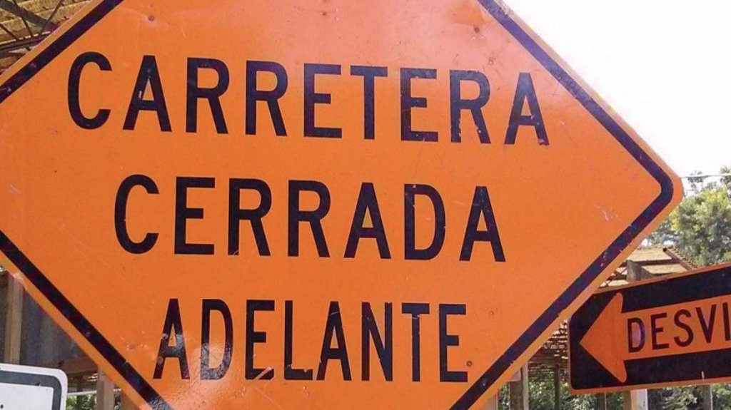  Aviso: Cierran carretera 2 KM 138.7 int. 419 , jurisdicción de Aguada a Añasco 